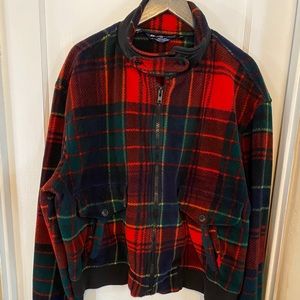 Vintage Ralph Lauren plaid jacket. Soft feel.